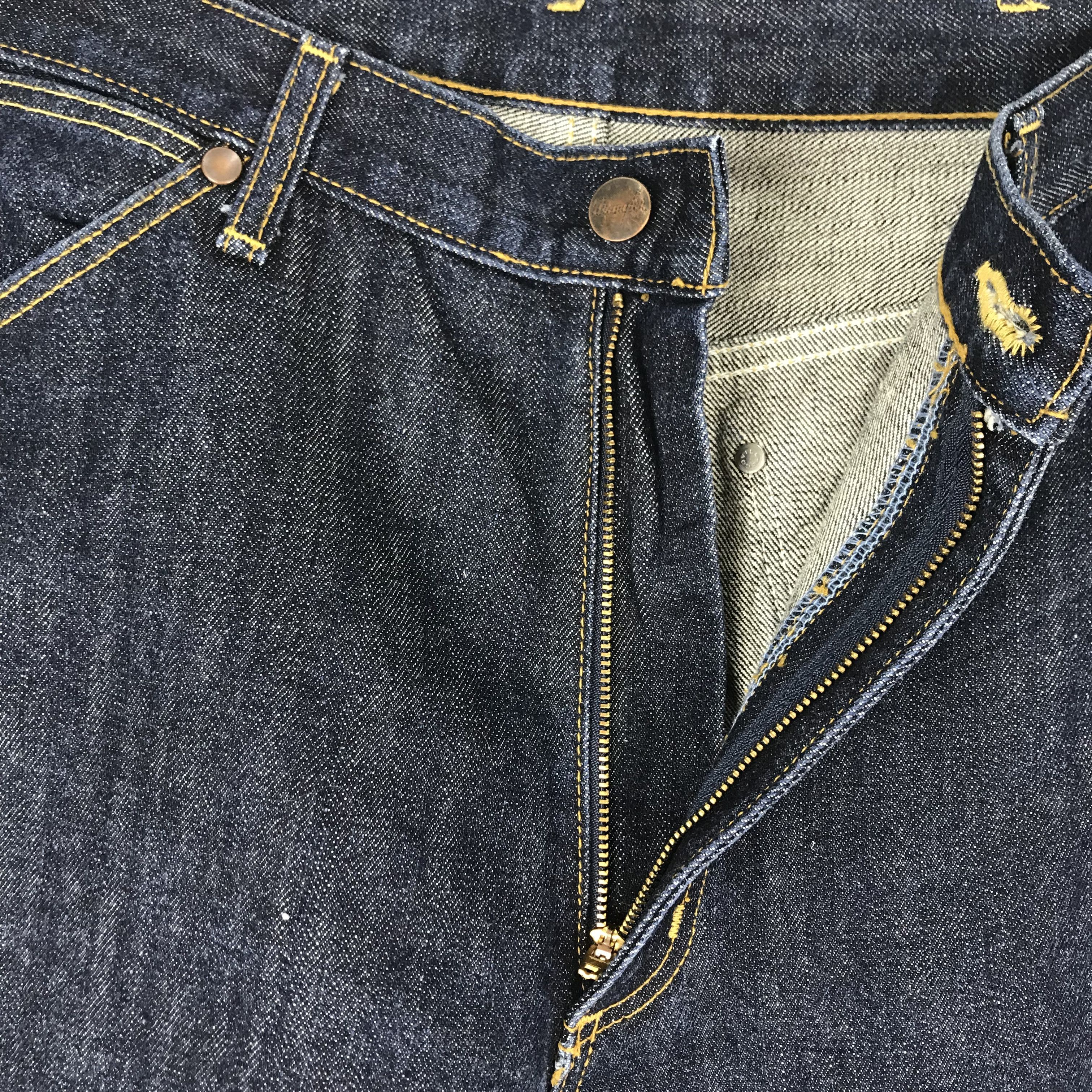 Vintage × Wrangler X240 VTG WRANGLER BLUE BELL JEANS Size US 35 - 6 Thumbnail