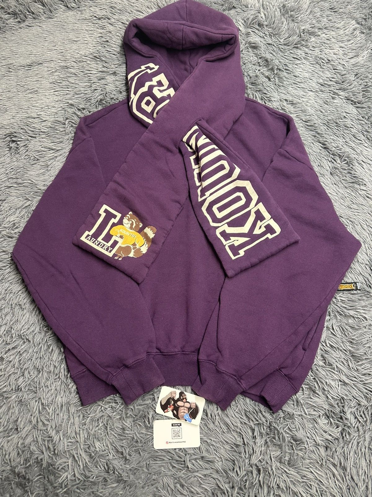 Kapital Kapital Napped Lining Kesa Sweatshirt Purple Size US M / EU 48-50 / 2 - 2 Thumbnail