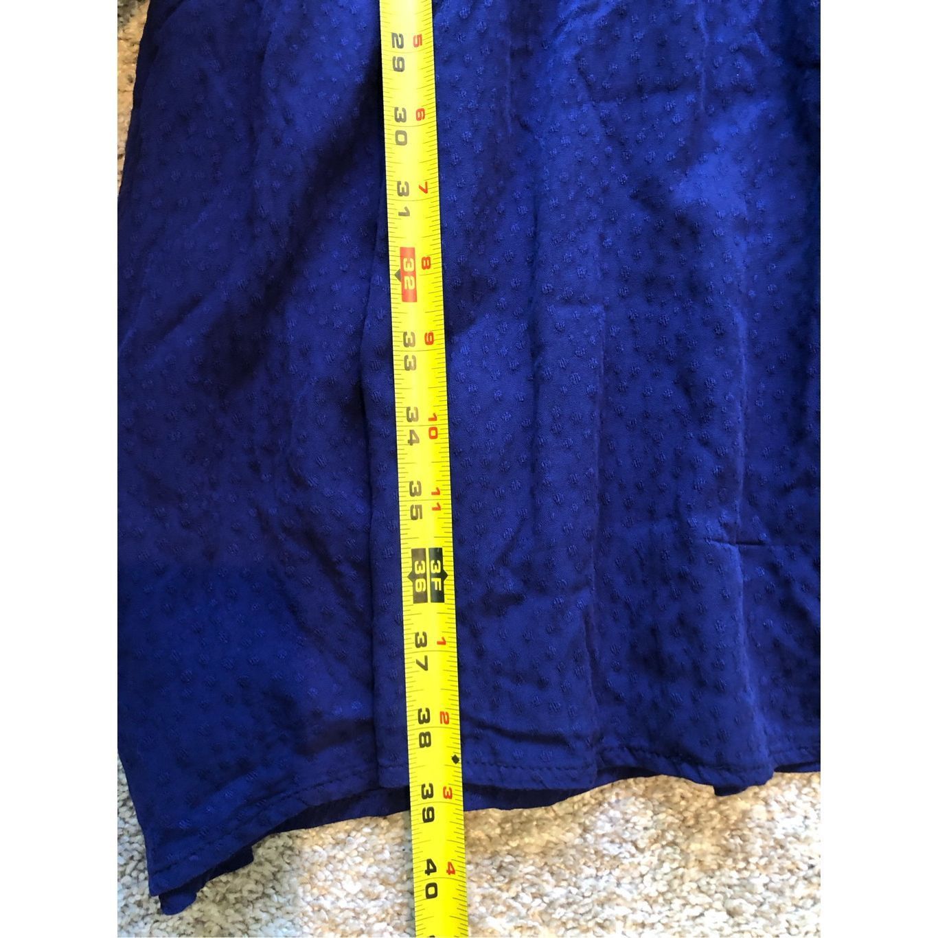 Other Draper James RSVP Women’s Formal Blue Short Sleeve V Neck Dr Size S / US 4 / IT 40 - 7 Thumbnail