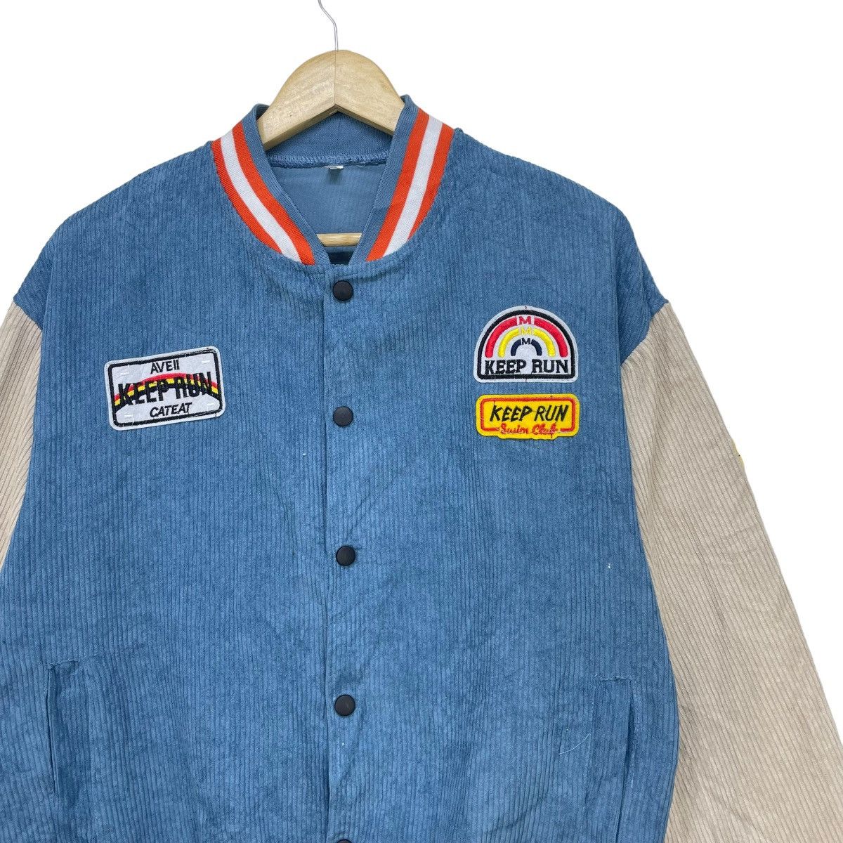 Hysteric Glamour Japanese Brand Pacth Keep Run Jacket Size US M / EU 48-50 / 2 - 6 Thumbnail