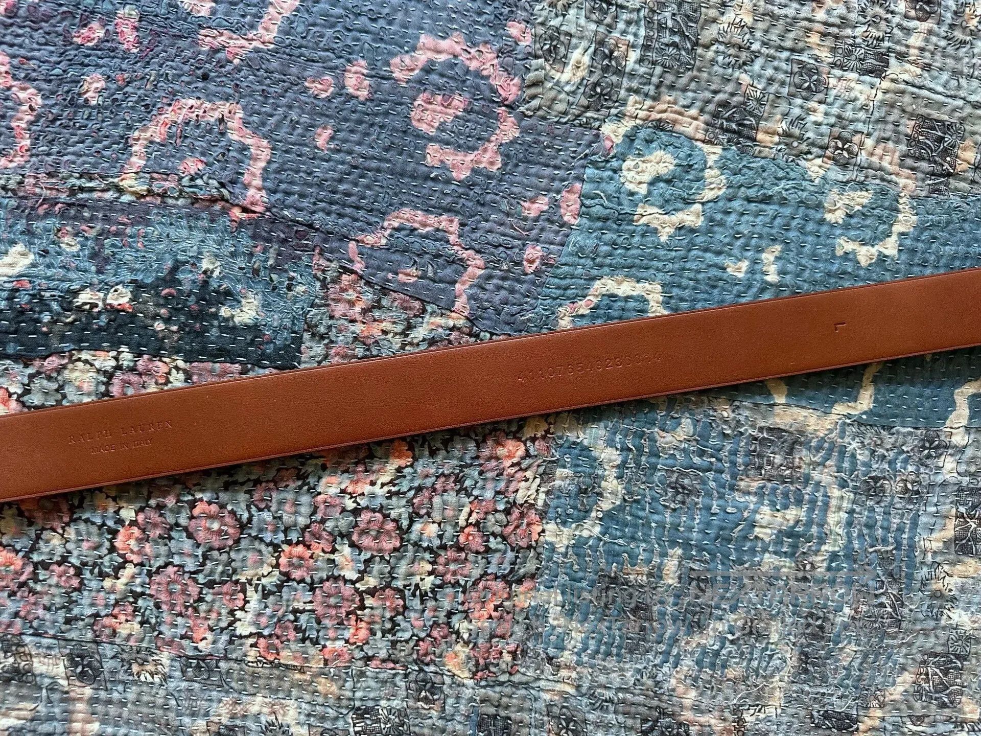RRL Ralph Lauren ralph lauren rrl high-end leather belt. Size ONE SIZE - 6 Thumbnail
