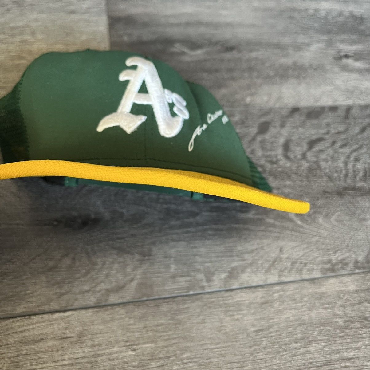 MLB Vintage AJD MLB Oakland Athletics Jose Canseco Signature Hat Size ONE SIZE - 4 Thumbnail