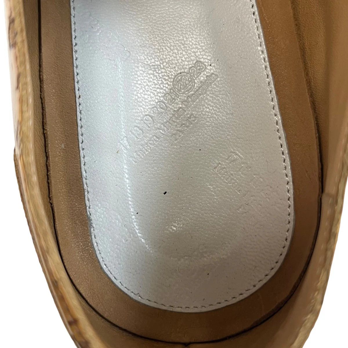 Maison Margiela Enamel Cork Straight Tip Shoes Size US 10 / IT 40 - 6 Thumbnail