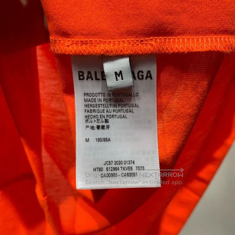 Balenciaga Balenciaga Orange Cola Short Sleeve Size US M / EU 48-50 / 2 - 8 Thumbnail