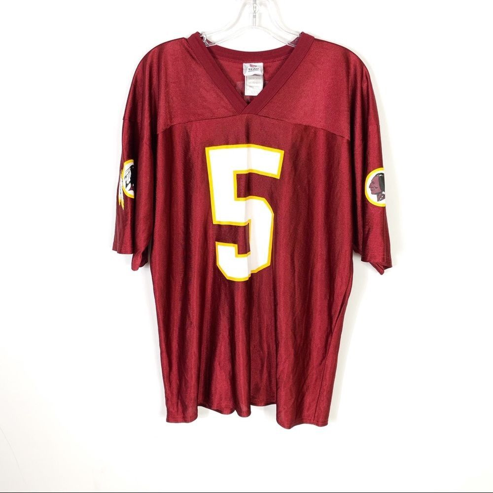 NFL Washington Redskins Donovan McNabb #5 Red NFL Jersey Shirt Size US M / EU 48-50 / 2 - 1 Thumbnail