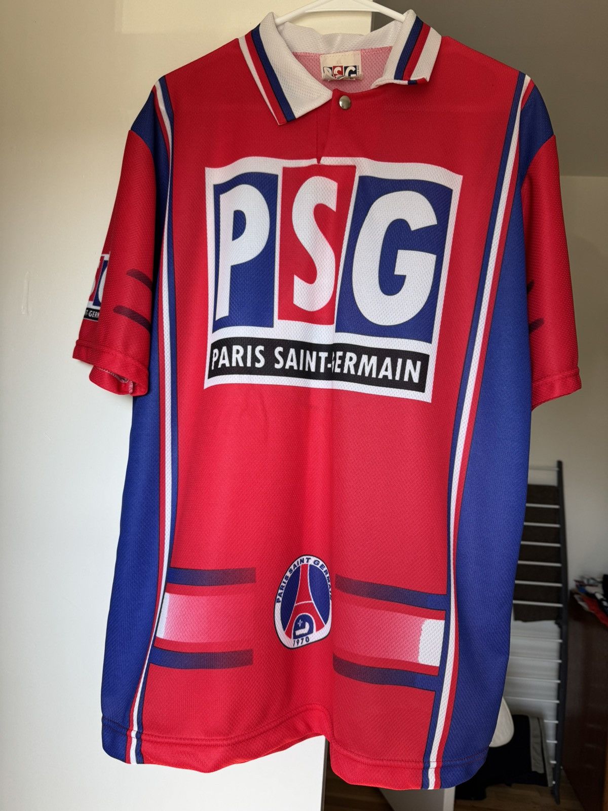 Other 1996-97 PSG Vintage Training Jersey XL Size US XL / EU 56 / 4 - 4 Thumbnail