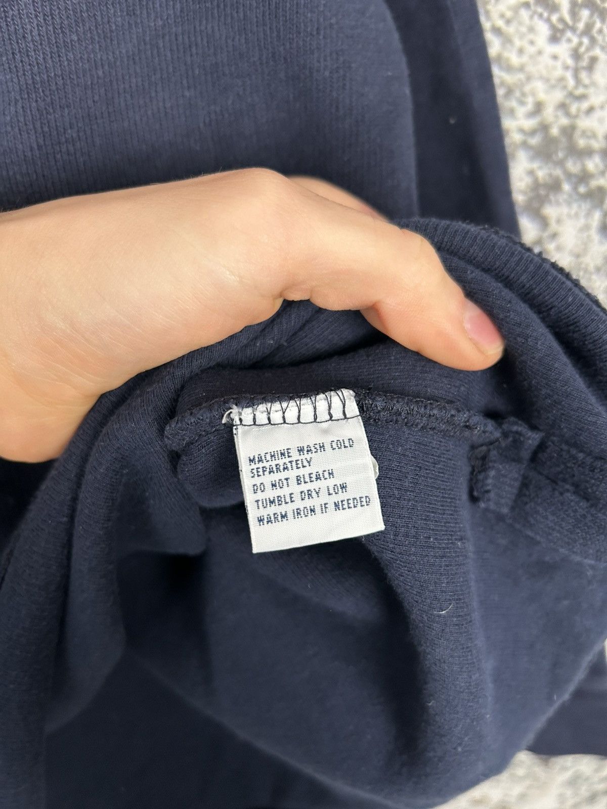 Polo Ralph Lauren Polo Ralph Lauren Half Zip Navy Sweatshirt 90s Premium Size US S / EU 44-46 / 1 - 6 Thumbnail