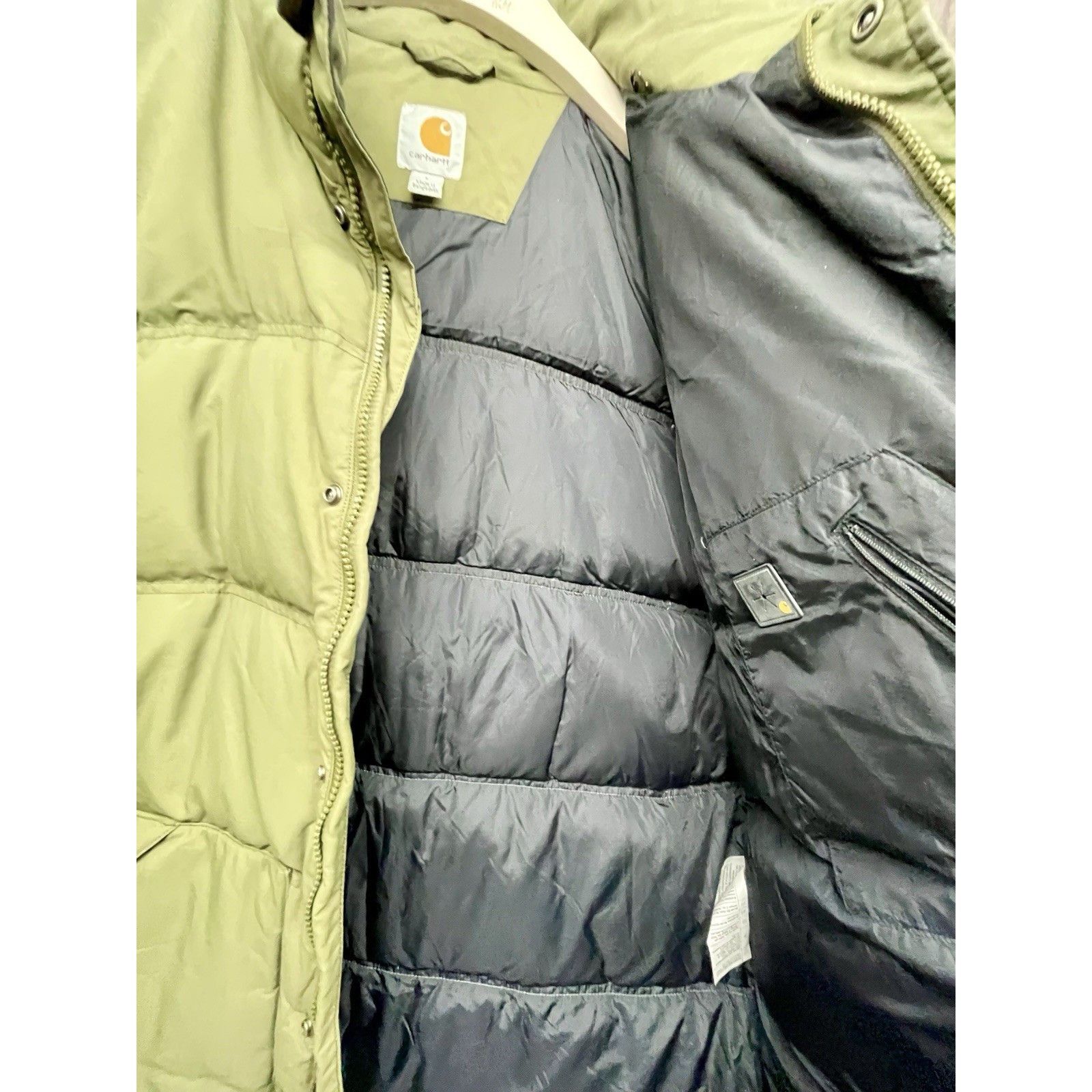 Carhartt VTG CARHARTT 100117 KALKASKA DOWN TRADITIONAL JACKET PUFFER Size US L / EU 52-54 / 3 - 6 Thumbnail