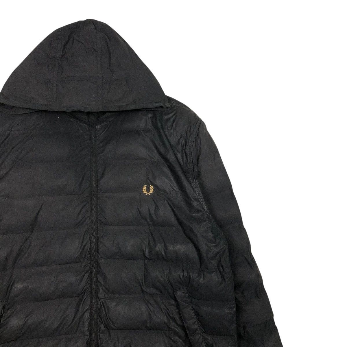 Fred Perry 🔥VINTAGE ZUPPER PUFFER JACKET QUILTED FRED PERRY Size US M / EU 48-50 / 2 - 8 Thumbnail