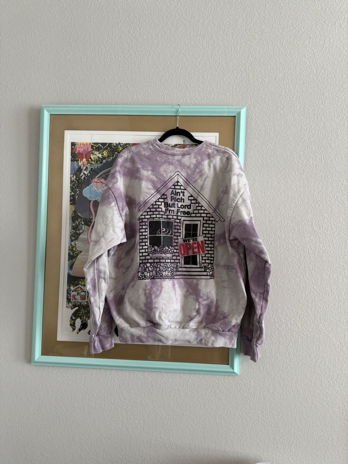 Online Ceramics Online ceramics moon dreamer tie dye crew neck Size US XL / EU 56 / 4 - 2 Thumbnail