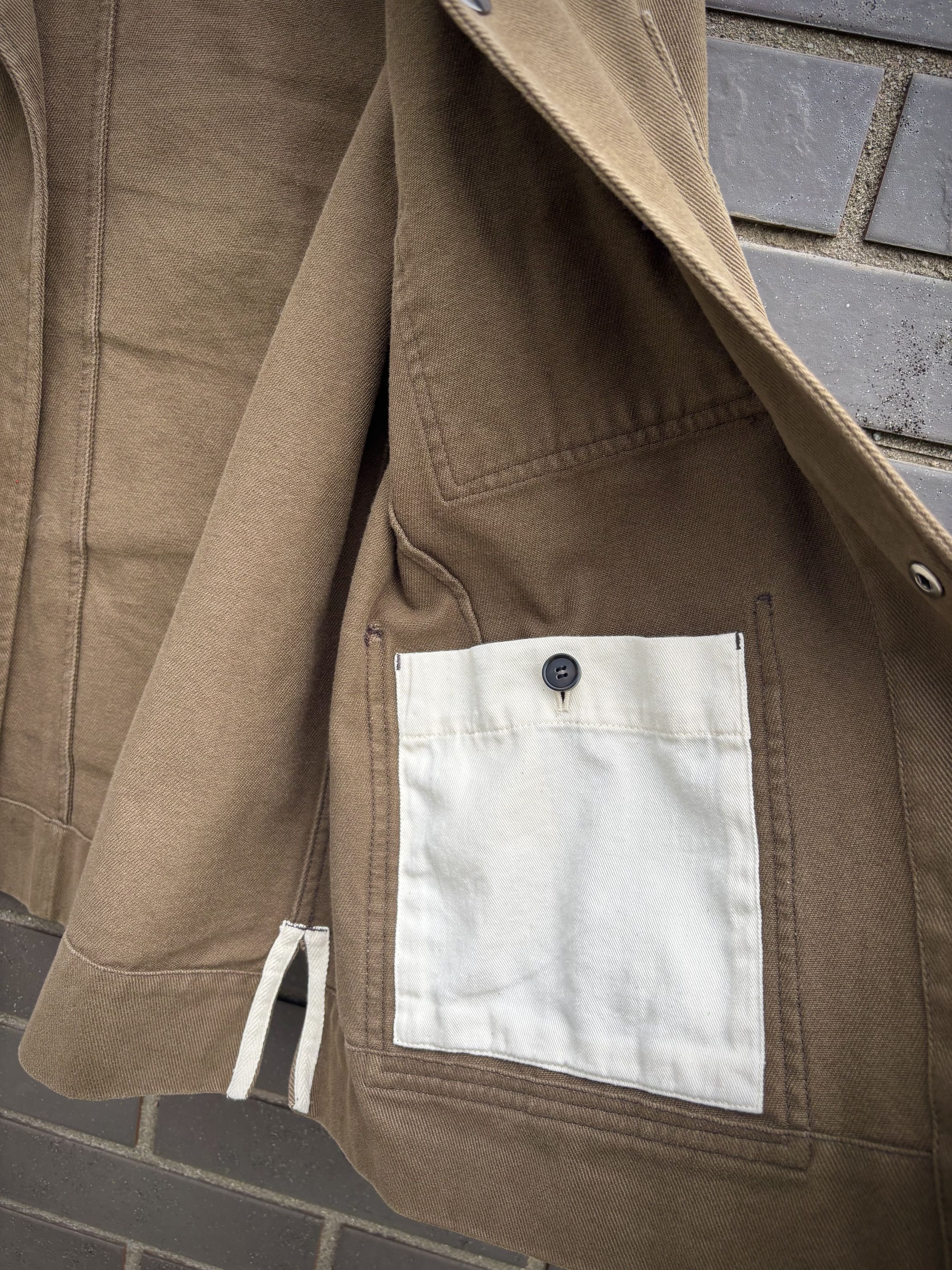 Acne Studios Acne Studios Chore Twill Jacket in brown Size US L / EU 52-54 / 3 - 4 Thumbnail