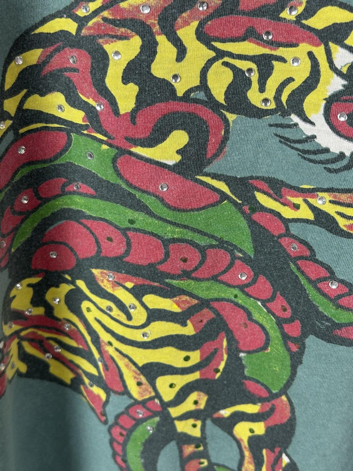 Ed Hardy Ed Hardy Vintage Tiger Tee Y2K Logo Size US XL / EU 56 / 4 - 8 Thumbnail