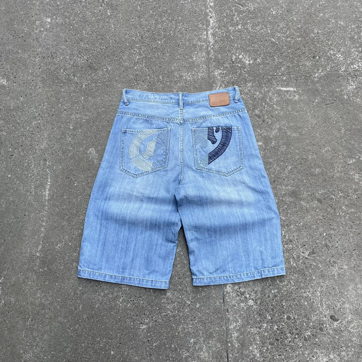 Ecko Unltd. × Vintage Vintage Ecko Unltd Baggy Rap Hip Hop Shorts Jnco Style Size US 32 / EU 48 - 1 Thumbnail