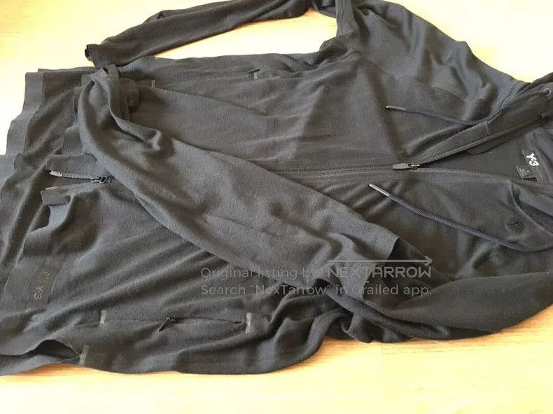 Y-3 Y3 x Yohji Yamamoto Hoodie. Size US M / EU 48-50 / 2 - 4 Thumbnail