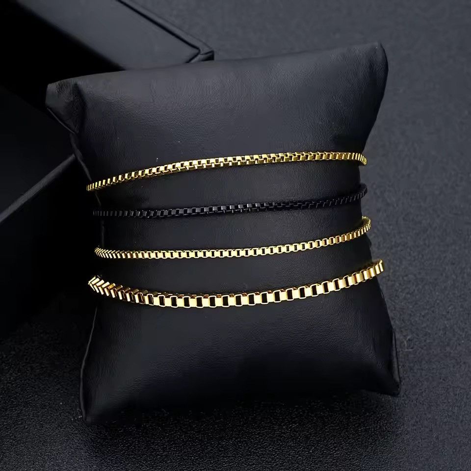 Jewelry 4 pieces Chain Bracelet Size ONE SIZE - 2 Thumbnail