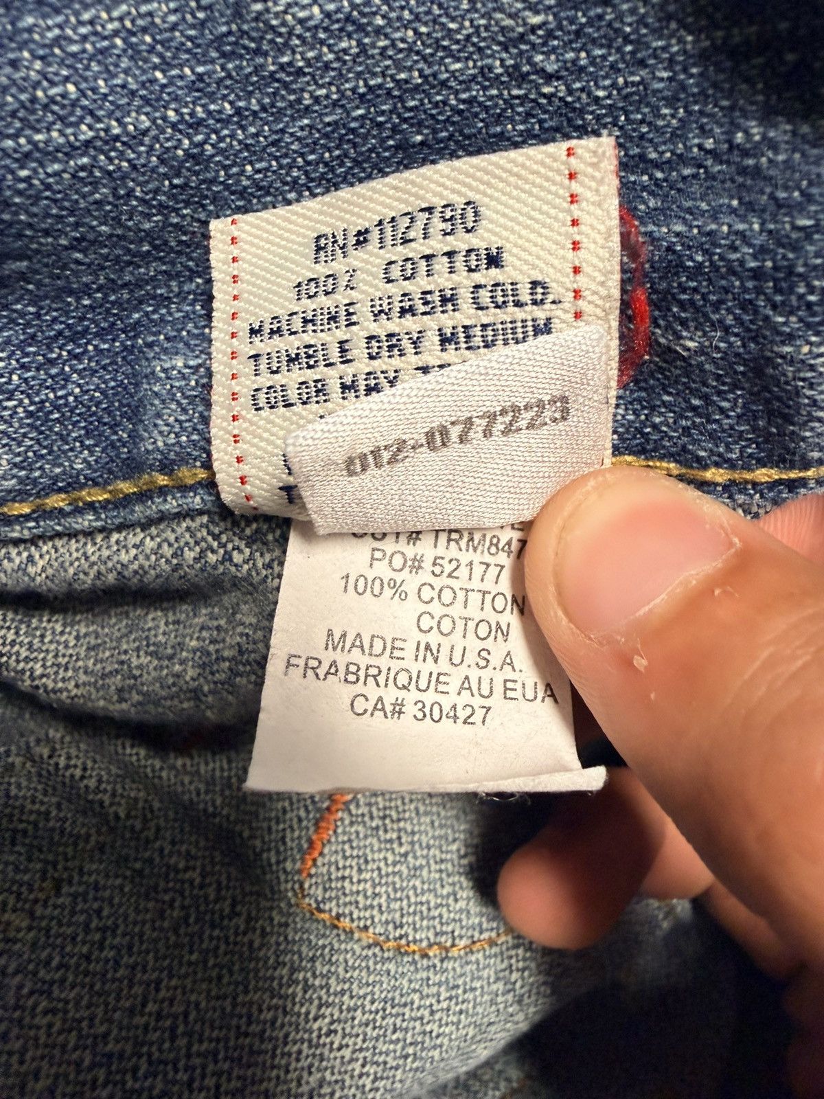 True Religion True religion jeans Size US 34 / EU 50 - 6 Thumbnail