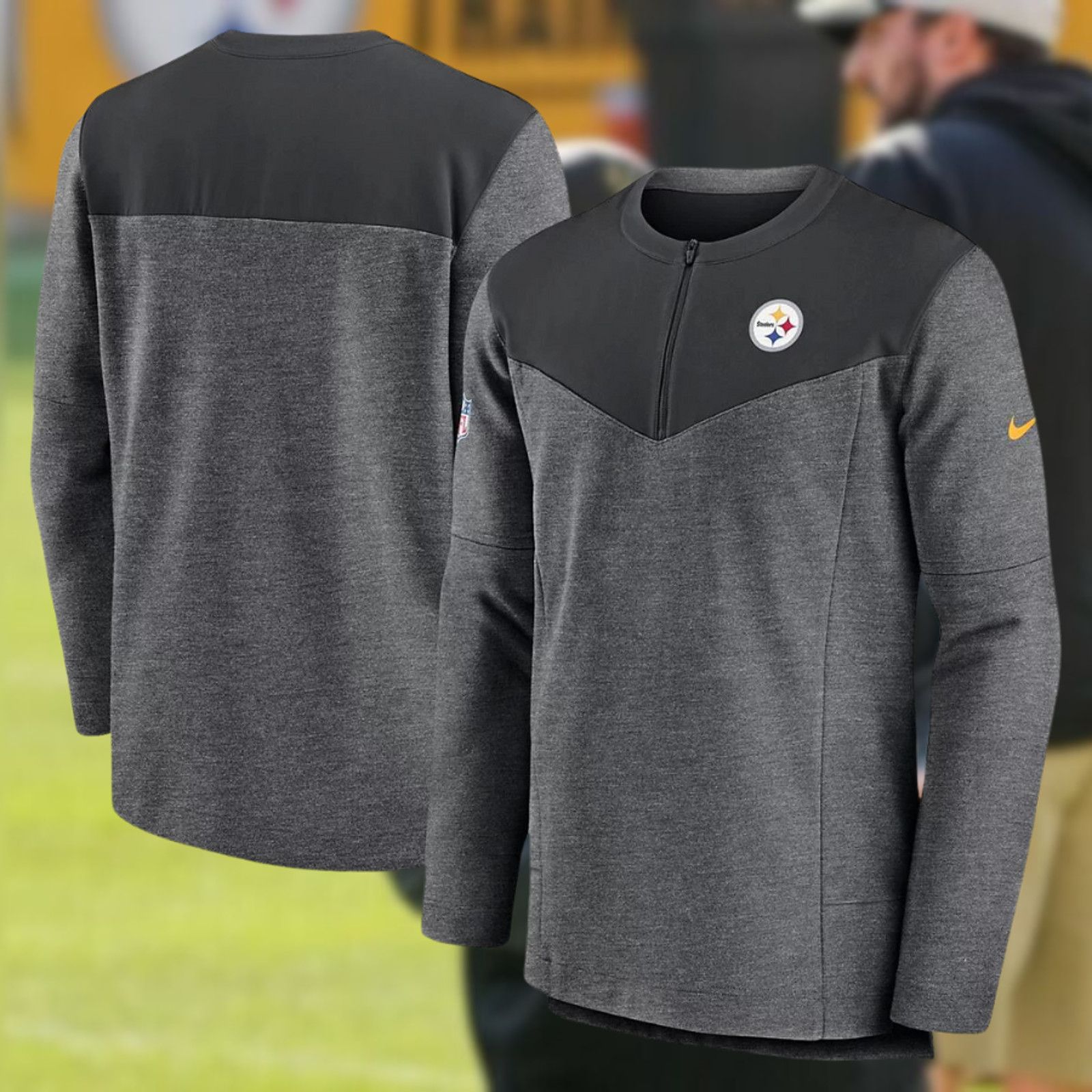 Pittsburgh Steelers Nike Team Issued Sideline Performance L