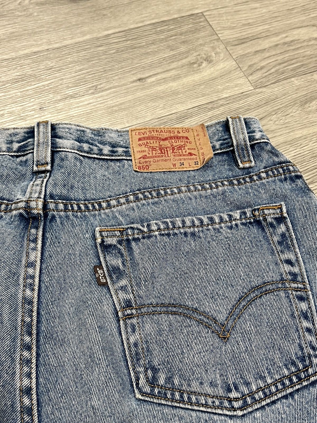 Levi's × Levi's Vintage Clothing × Vintage Levi’s vintage denim rap shorts Size US 34 / EU 50 - 2 Thumbnail