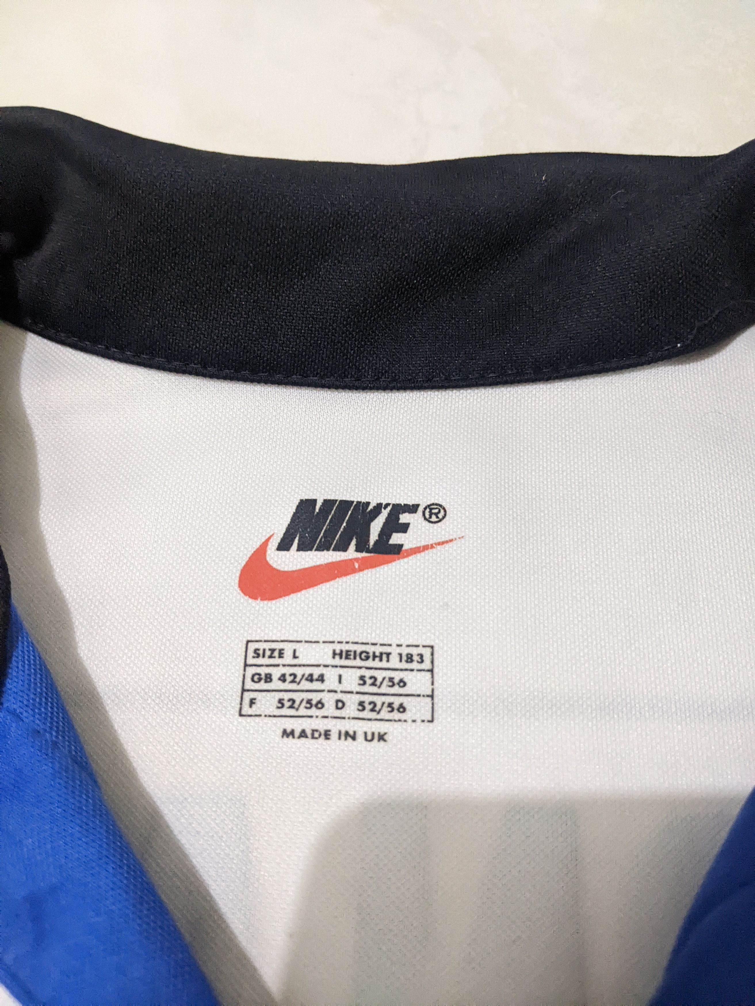 Nike Jersey inter Milan away 1998 Ronaldo football shirt Size US L / EU 52-54 / 3 - 11 Thumbnail