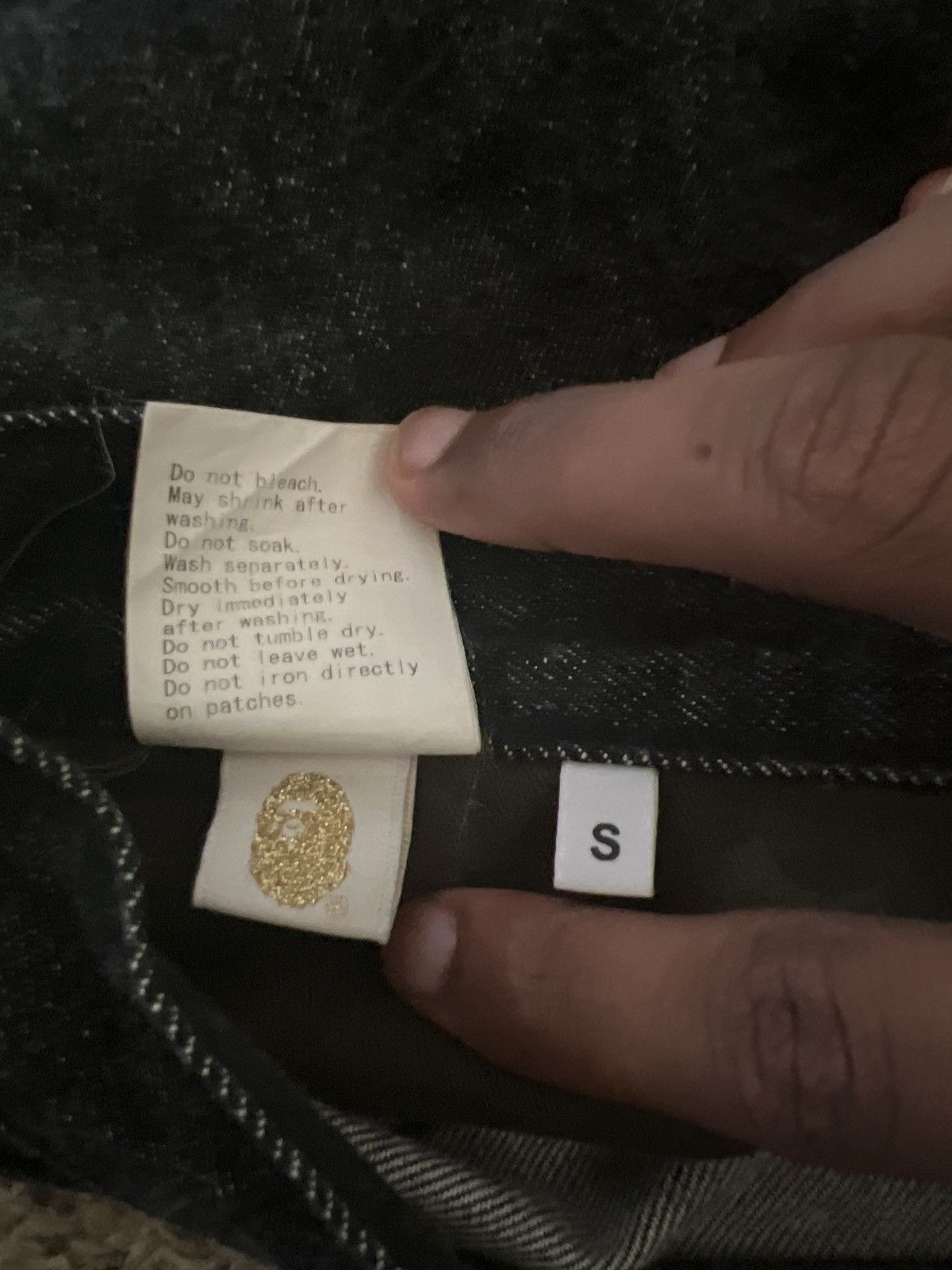 Bape 1999 Type-02 Regular Denim Size US 30 / EU 46 - 5 Thumbnail