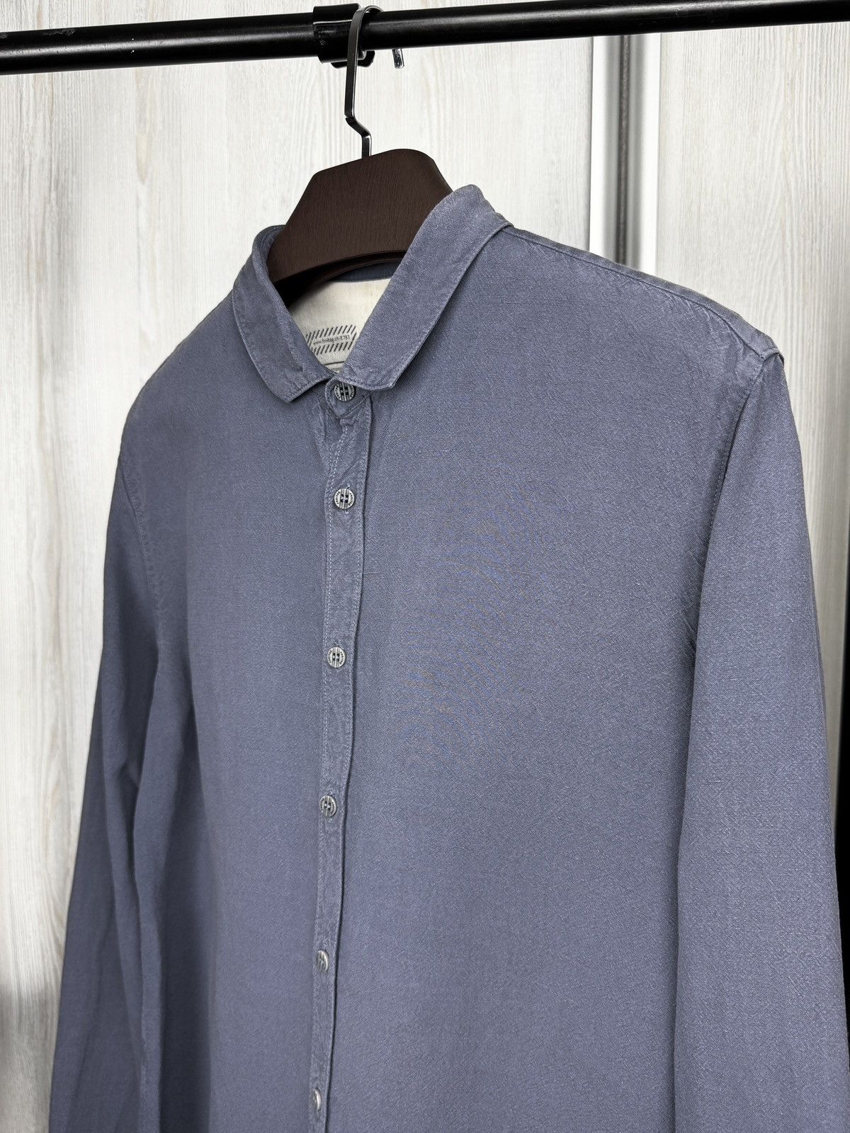 Freitag Freitag Blue Linen Modal E783 Mens Shirt Size US L / EU 52-54 / 3 - 5 Thumbnail