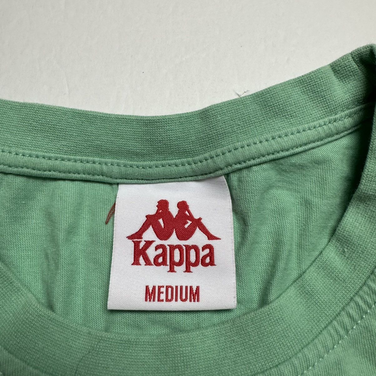 Kappa Kappa TAYLORYX Maglietta T-Shirt In Green. Embroidered logo. Size US M / EU 48-50 / 2 - 4 Thumbnail