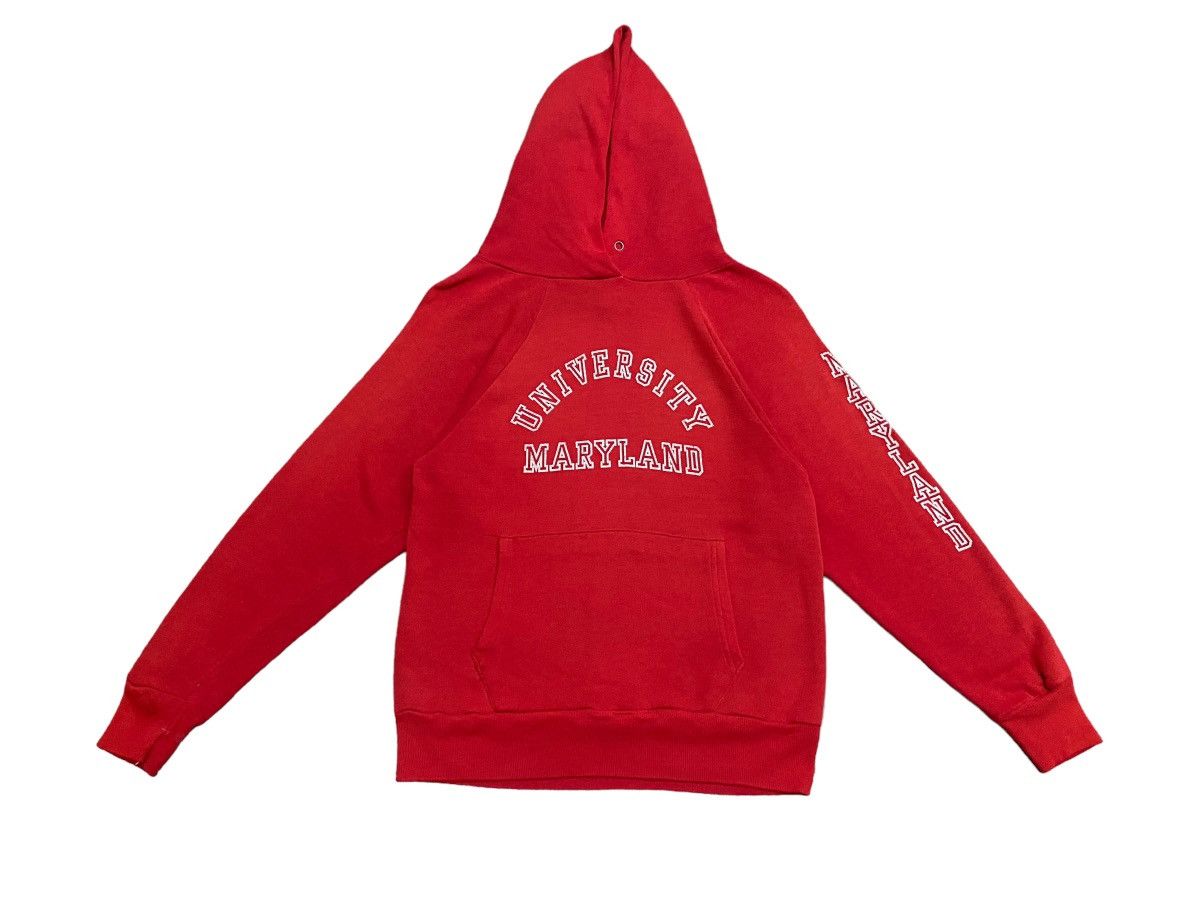 Velva Sheen × Vintage Rare Design Vintage Maryland University hoodie 1970s Size US S / EU 44-46 / 1 - 1 Thumbnail