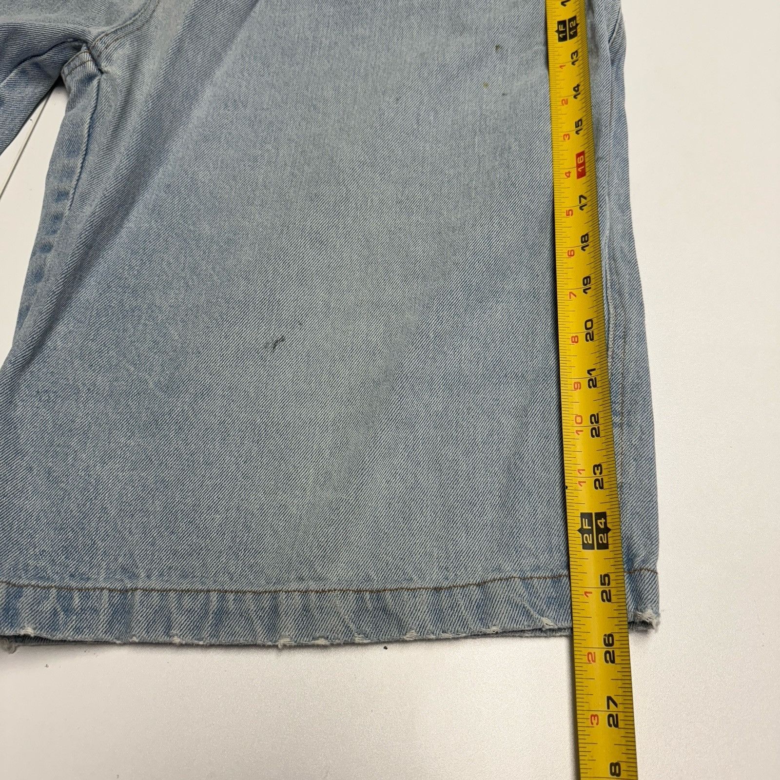 Vintage Vintage Hot Chili Blues Baggy Denim Shorts Size 36 (34x13) 9 Size US 36 / EU 52 - 22 Thumbnail