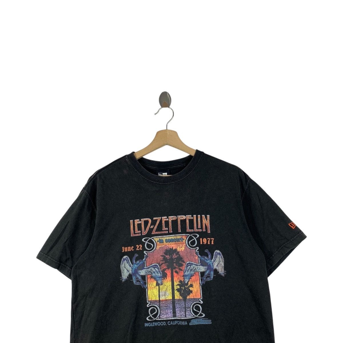 New Era NEW ERA x LED ZEPPELIN 1977 Concert Promo Trashed Tee Shirt Size US L / EU 52-54 / 3 - 2 Thumbnail