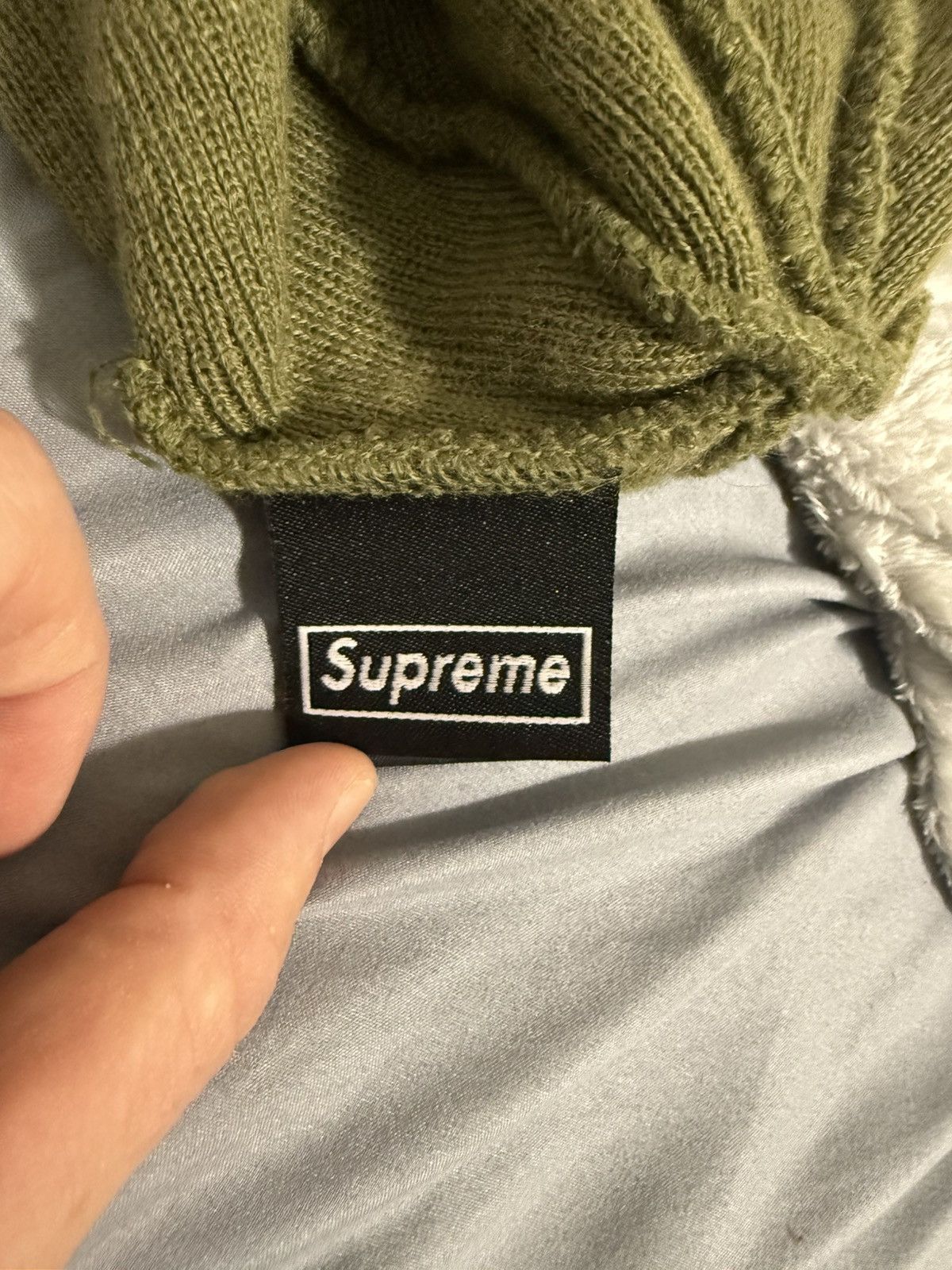Supreme Supreme Cross Box Logo Beanie Size ONE SIZE - 3 Thumbnail