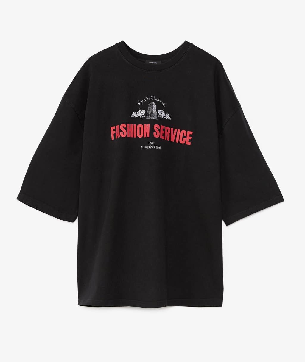 Willy Chavarria WILLY CHAVARRIA Casa de Chavarria Buffalo Tee Medium Size US M / EU 48-50 / 2 - 2 Thumbnail