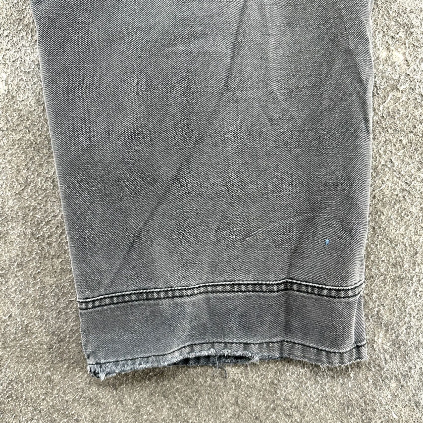 Vintage VINTAGE No Boundaries Jeans Men 34x30 Black Denim Straight 5-Pocket Distressed Rise Mid Inseam 30 Regular Shirt? Size US 34 / EU 50 - 6 Thumbnail