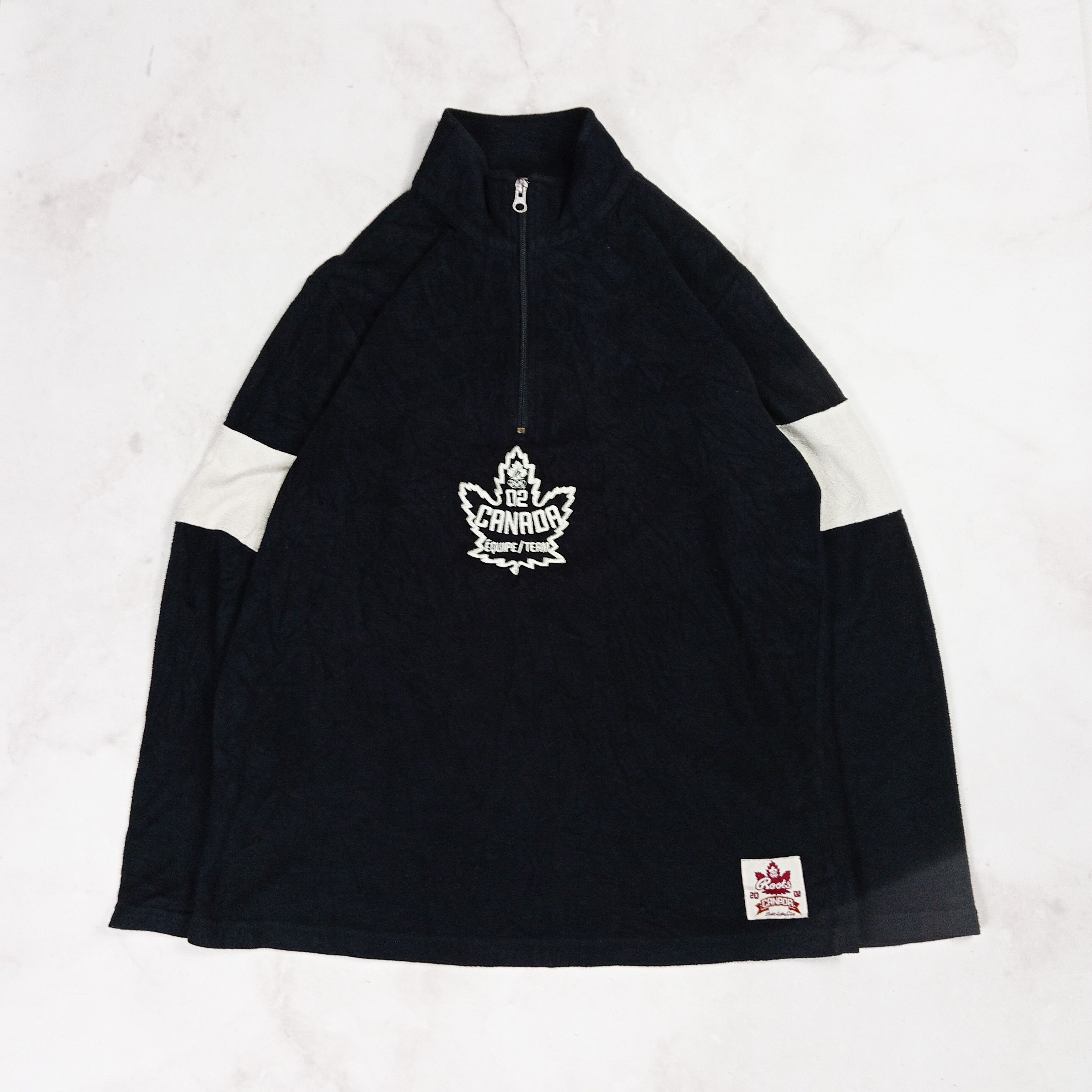 Roots Tracktop Salt Lake City Olympics USA 2002 Roots Canada Size US L / EU 52-54 / 3 - 1 Thumbnail