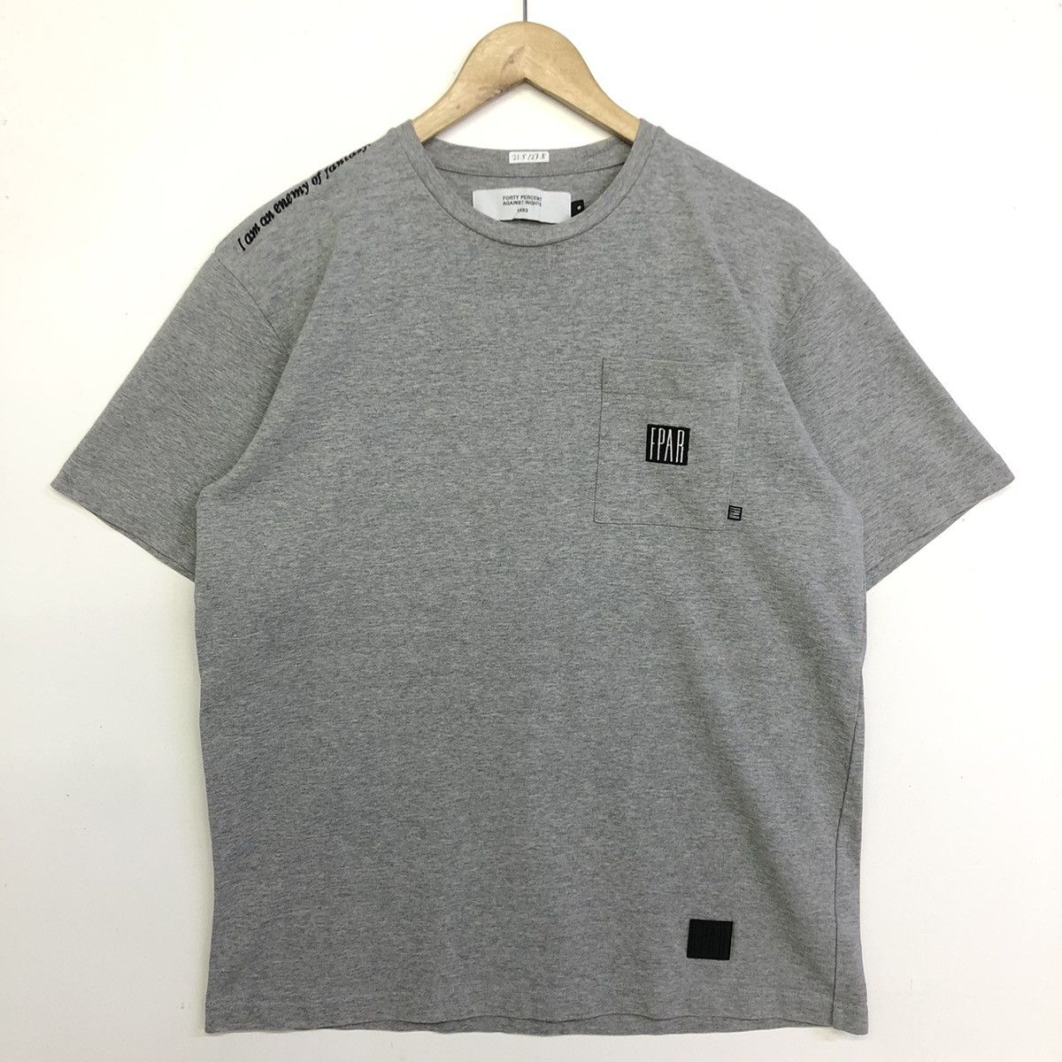 FPAR FPAR Simple Minimalist Pocket Tshirt Size US S / EU 44-46 / 1 - 2 Thumbnail