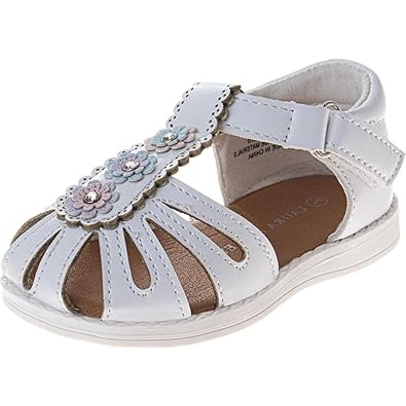 Laura Ashley Laura Ashley Toddler Girls Size 7 White Flat Sandals Size US 7 / IT 37 - 1 Thumbnail