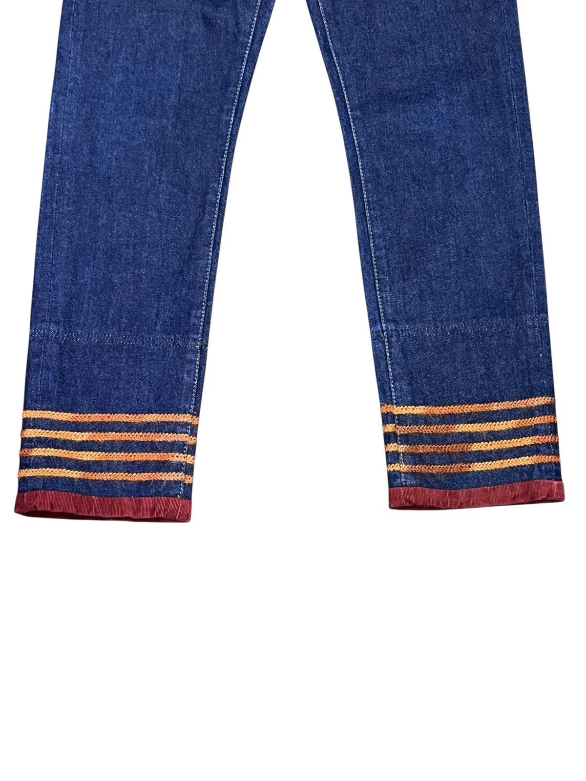 Frapbois Frapbois Harajuku Suspender Jeans Y2K Street Grail Rare Size US 29 - 6 Thumbnail