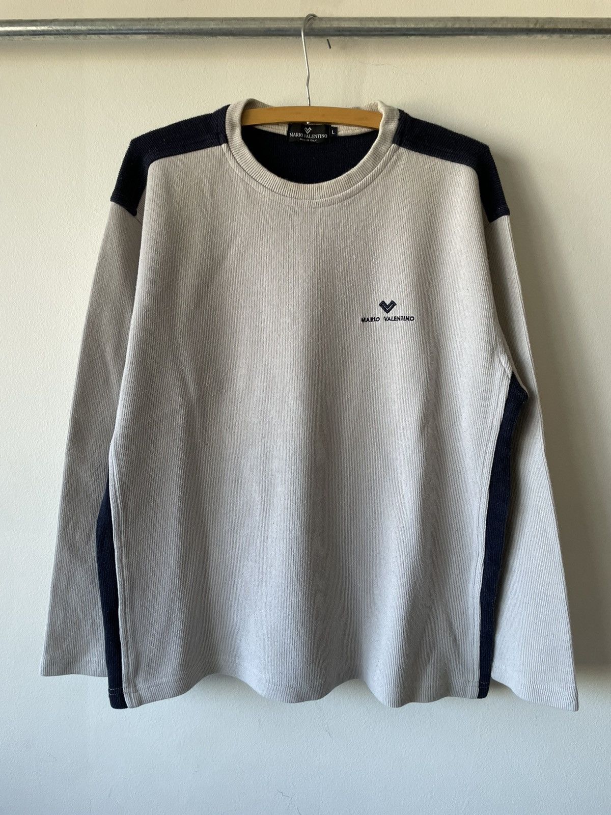 Valentino 90s Mario Valentino Vintage Long Sleeve Size US L / EU 52-54 / 3 - 1 Thumbnail
