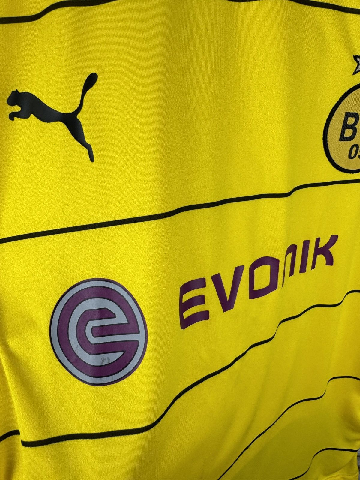 Puma Mens Vintage Puma Borussia Dortmund Aubameyang 17 T-Shirt Size US L / EU 52-54 / 3 - 6 Thumbnail