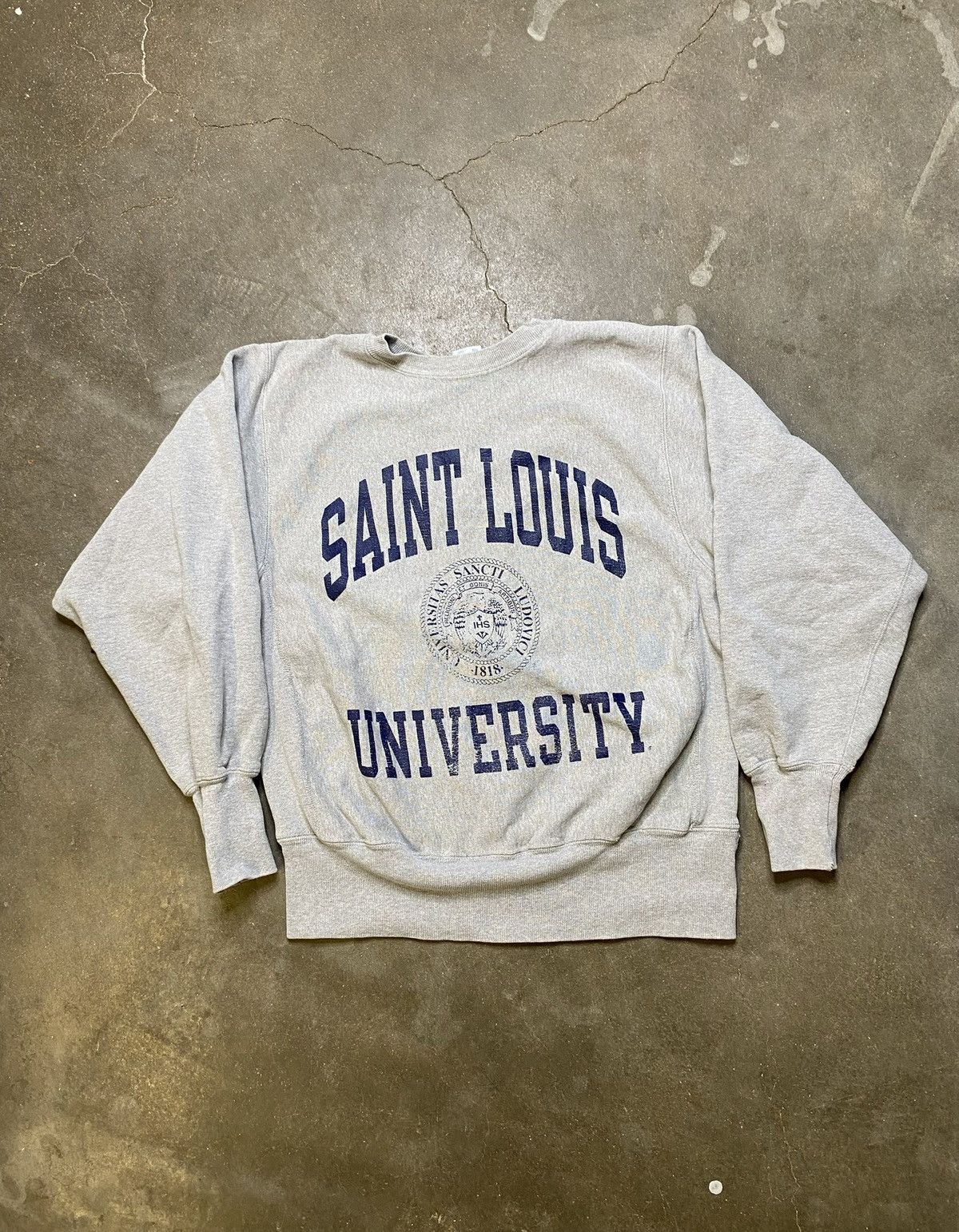 Champion × Vintage Vintage St. Louis University Champion Reverse Weave Sweat Size US S / EU 44-46 / 1 - 1 Thumbnail