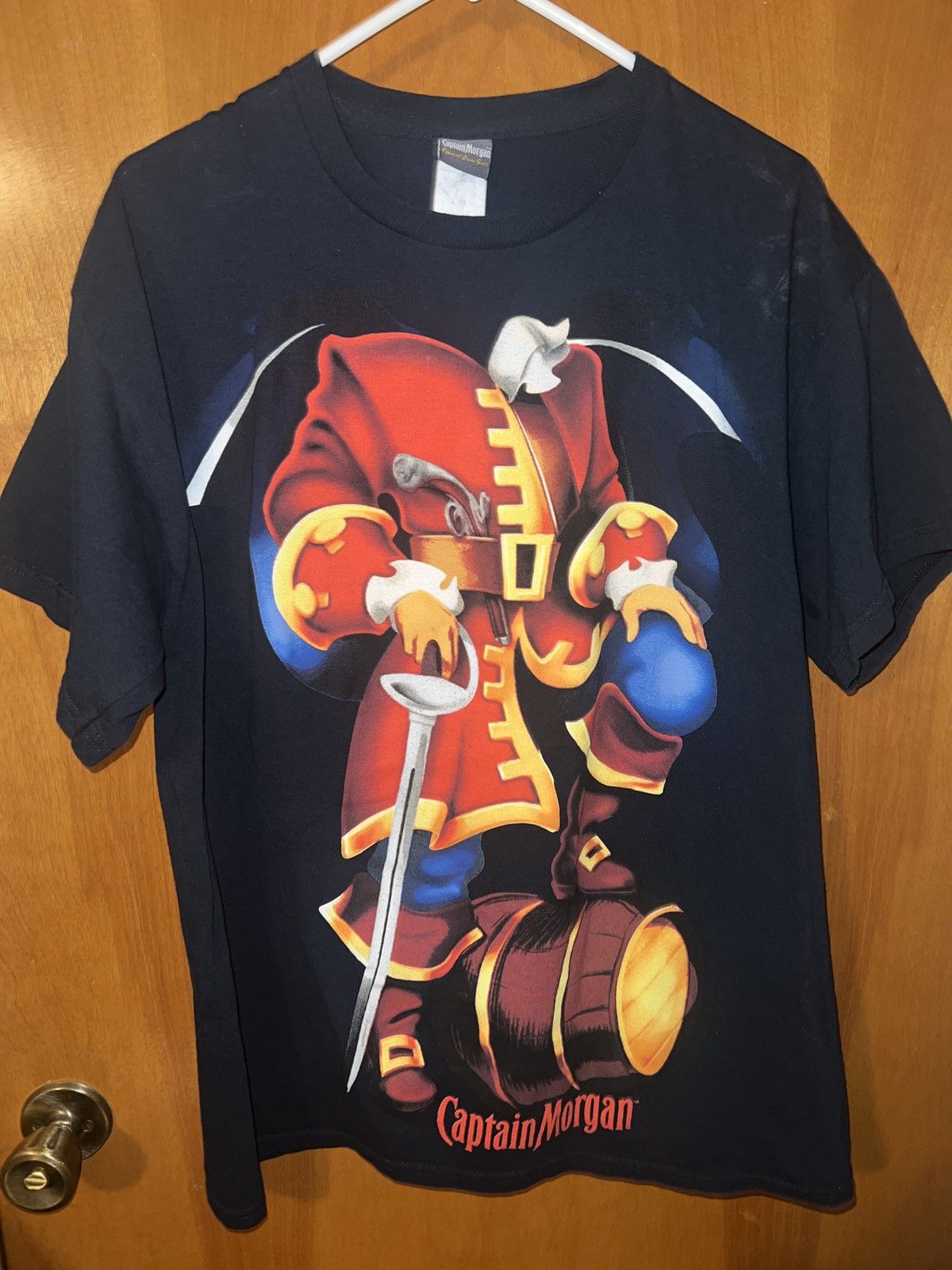Vintage Vintage Captain Morgan t-shirt Size US M / EU 48-50 / 2 - 1 Thumbnail