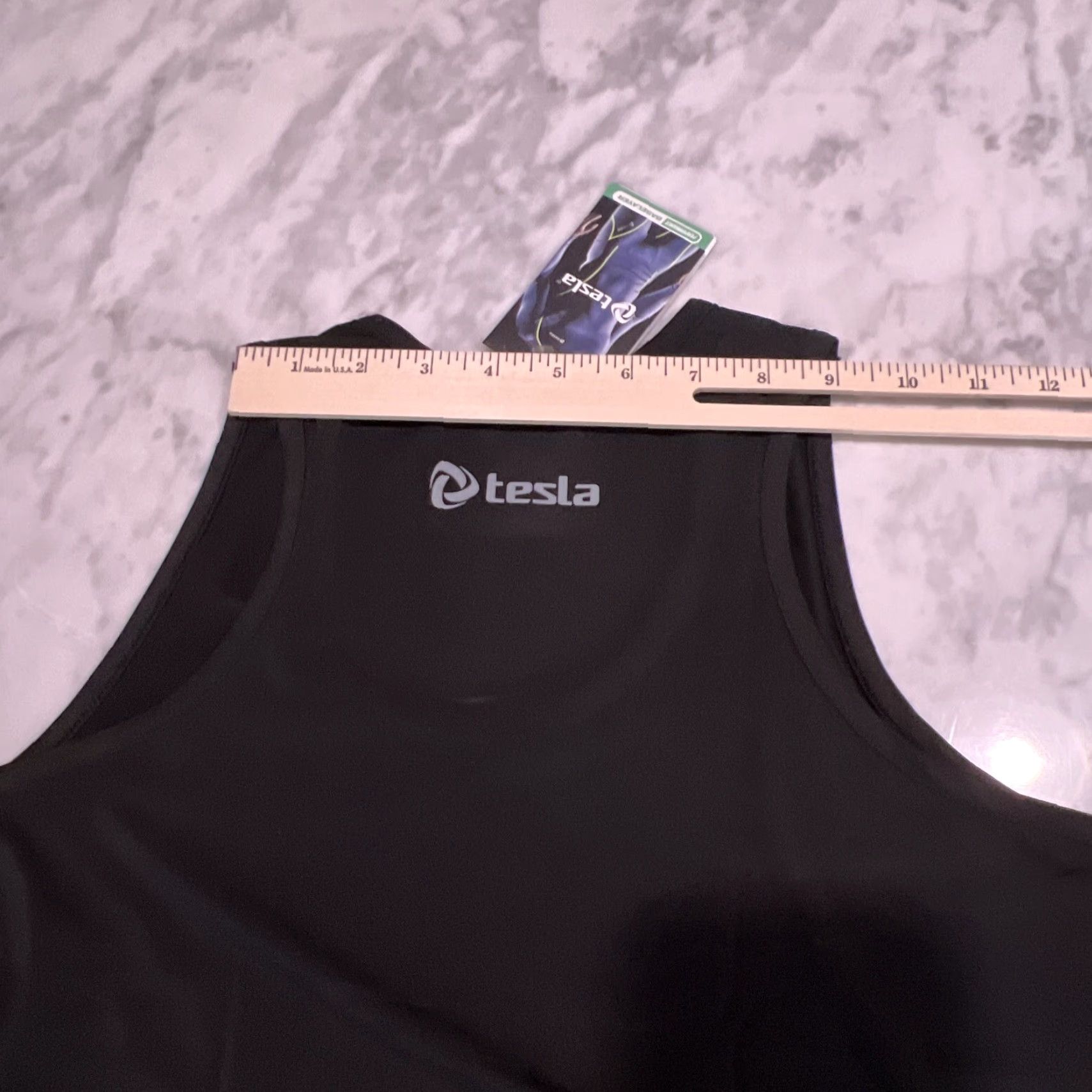 Vintage Tesla Performance Shirt Base Layer Men’s Large Black Hyper Dry New With Tag Size US L / EU 52-54 / 3 - 7 Thumbnail