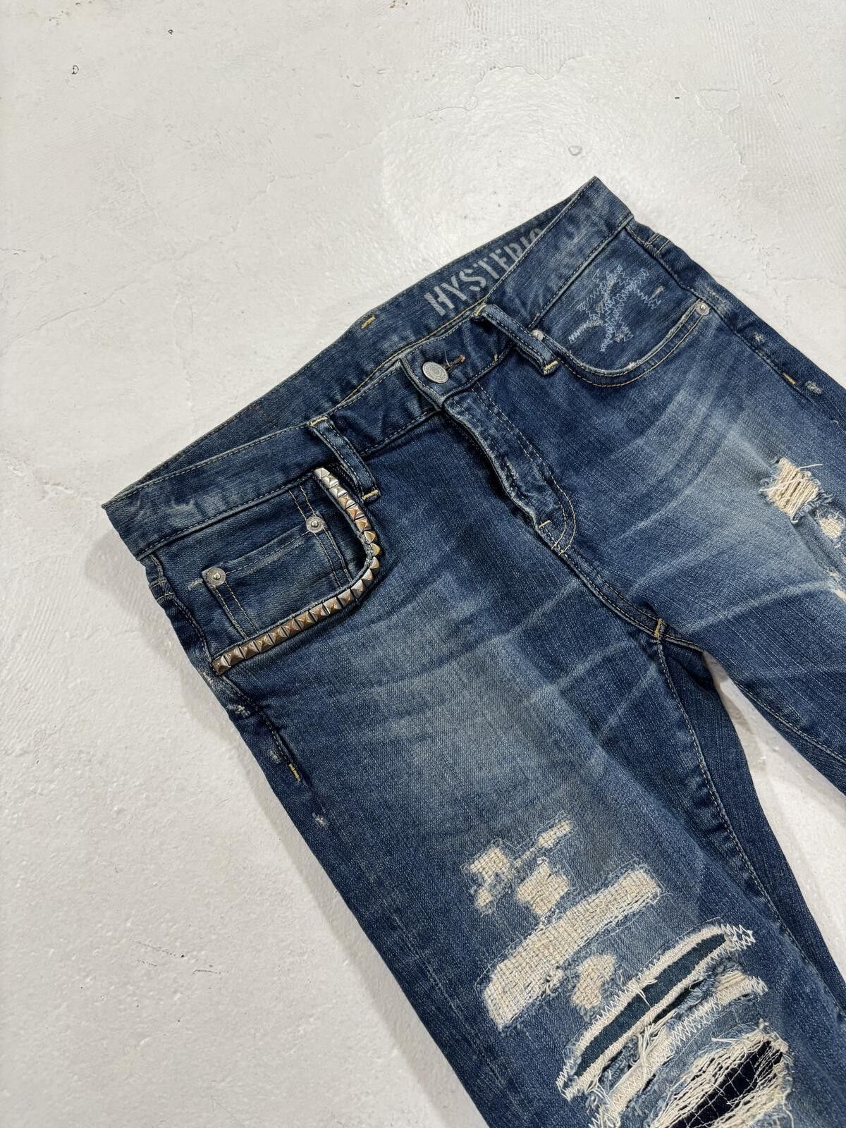 Hysteric Glamour Hysteric Glamour Studded Denim Size US 29 - 3 Thumbnail