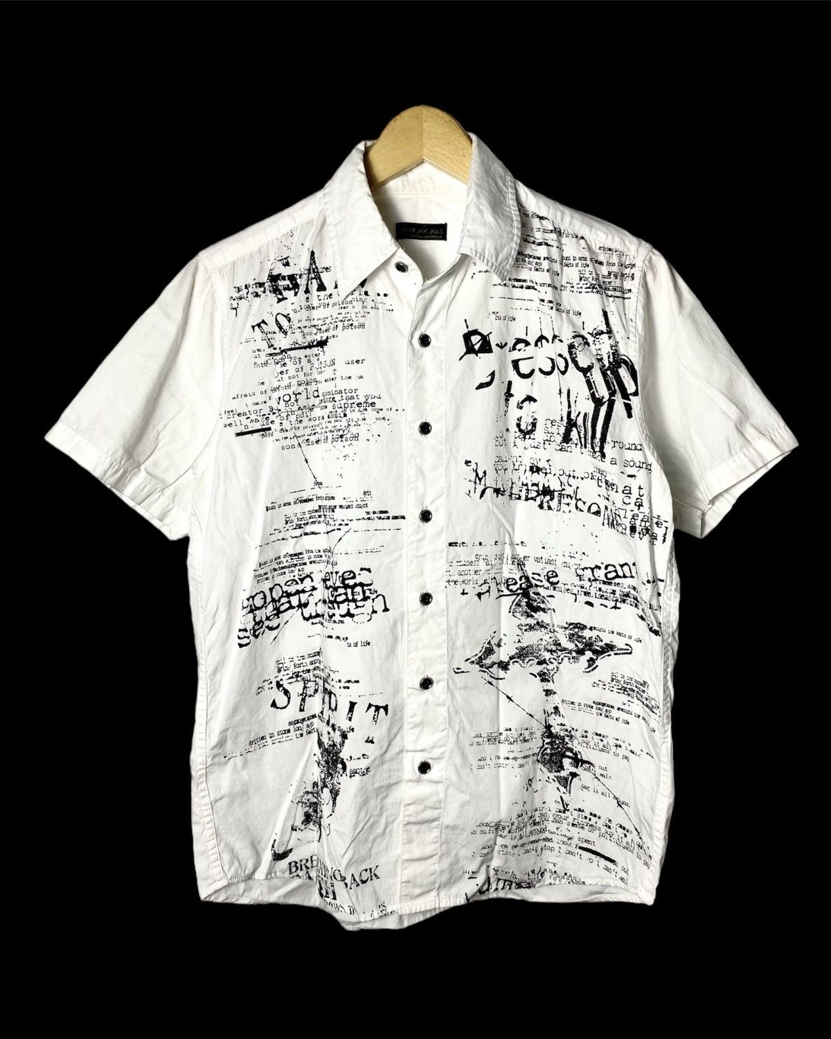 If Six Was Nine × Japanese Brand × Le Grande Bleu (L.G.B.) japanese brand poem skull mon na mes shirt Size US S / EU 44-46 / 1 - 1 Thumbnail