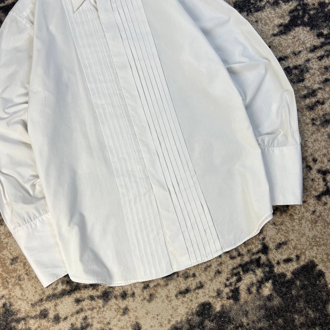 Balmain Balmain Luxury Vintage Y2K Striped Button Up Shirt Size US L / EU 52-54 / 3 - 3 Thumbnail