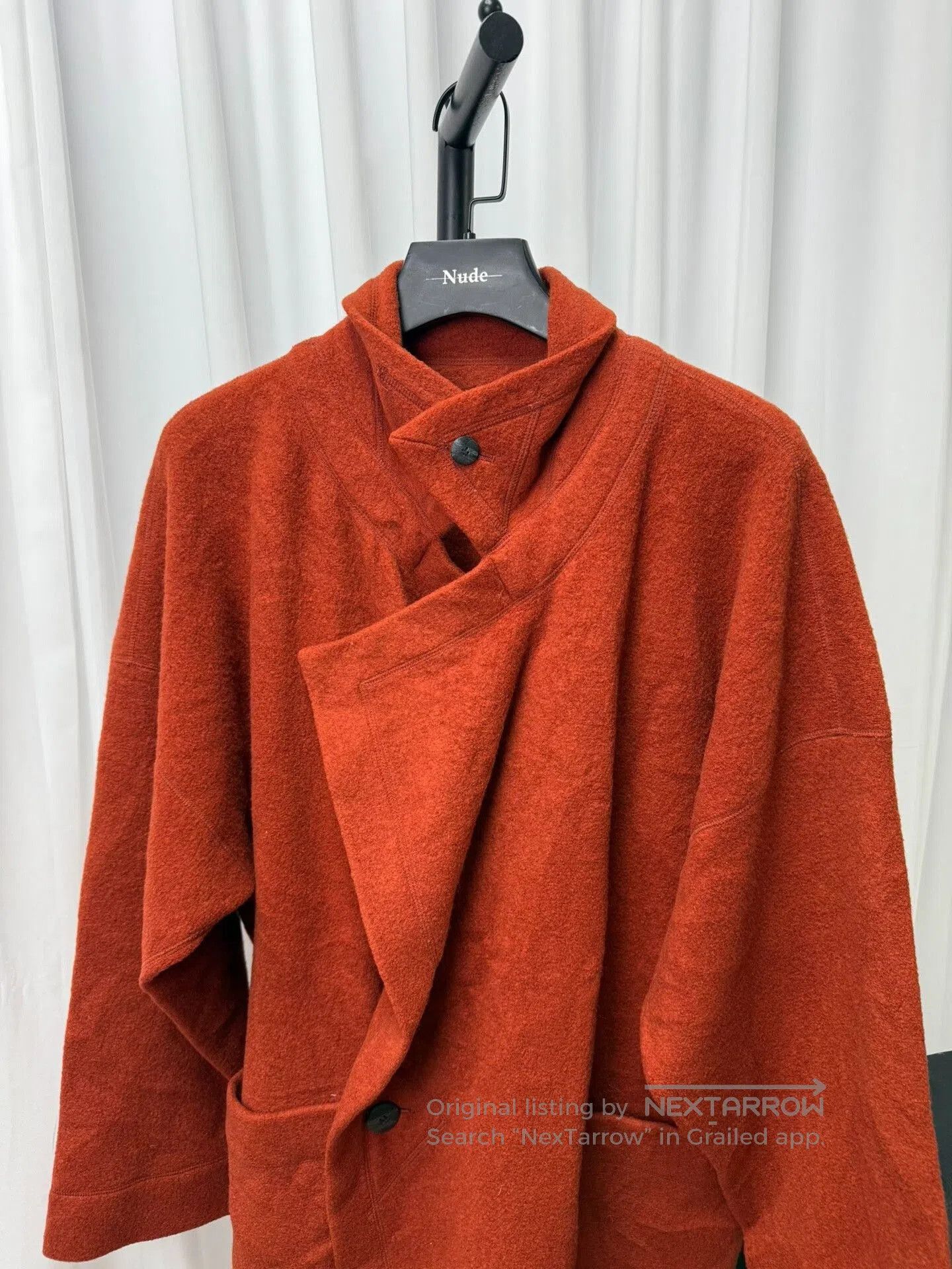 Issey Miyake issey miyake plantation oversized wool coat. Size XL / US 12-14 / IT 48-50 - 5 Thumbnail