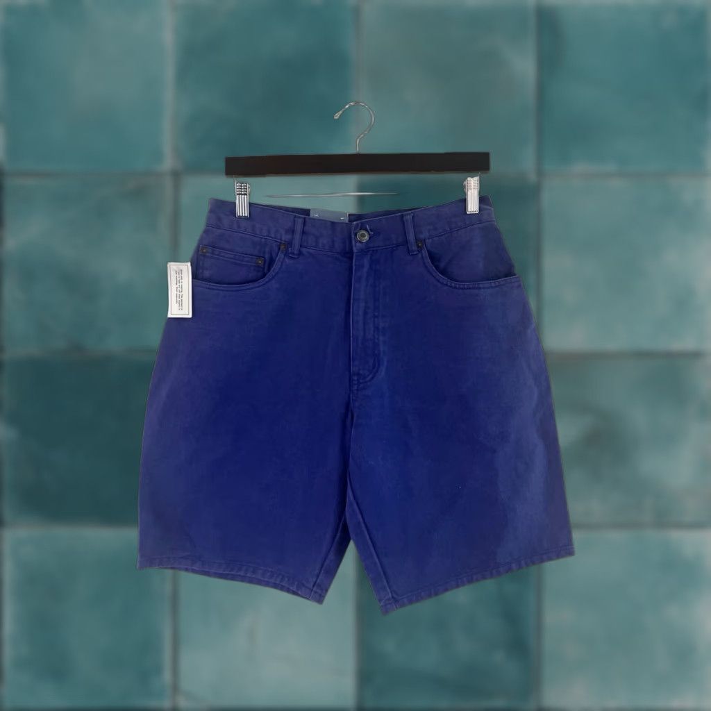 Bugle Boy VINTAGE Bugle Boy Purple Jean Denim Shorts Mens 32 90s Deadstock NWT Denim Cotton 15.5” Waist 32 Rise 12” Inseam 10” 11.5" Leg Opening Mens Size US 32 / EU 48 - 1 Thumbnail