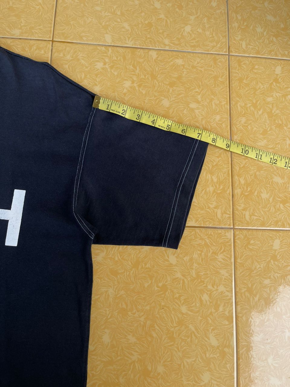 Comme des Garcons × Designer × Japanese Brand AD1999 Comme Des Garcons Homme Big Logo Tee Size US M / EU 48-50 / 2 - 21 Thumbnail