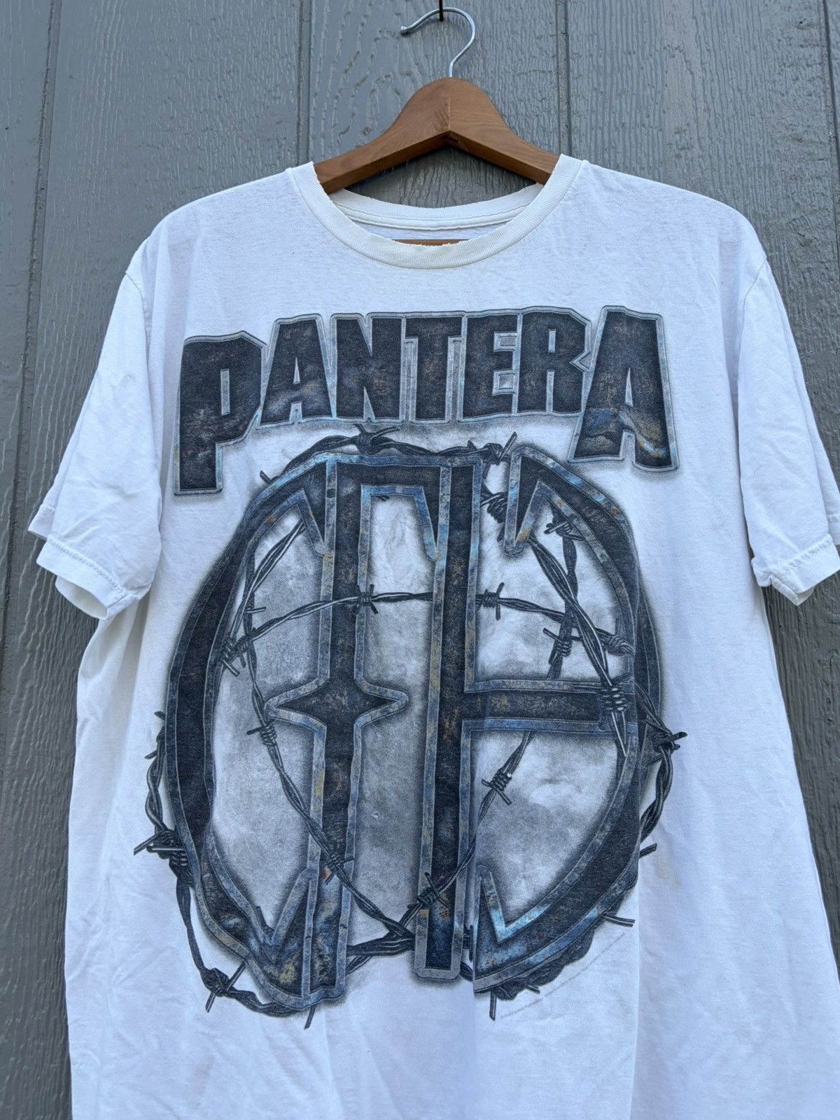 Vintage Vintage Y2K Pantera Album Promo Band T-shirt Size US XL / EU 56 / 4 - 2 Thumbnail