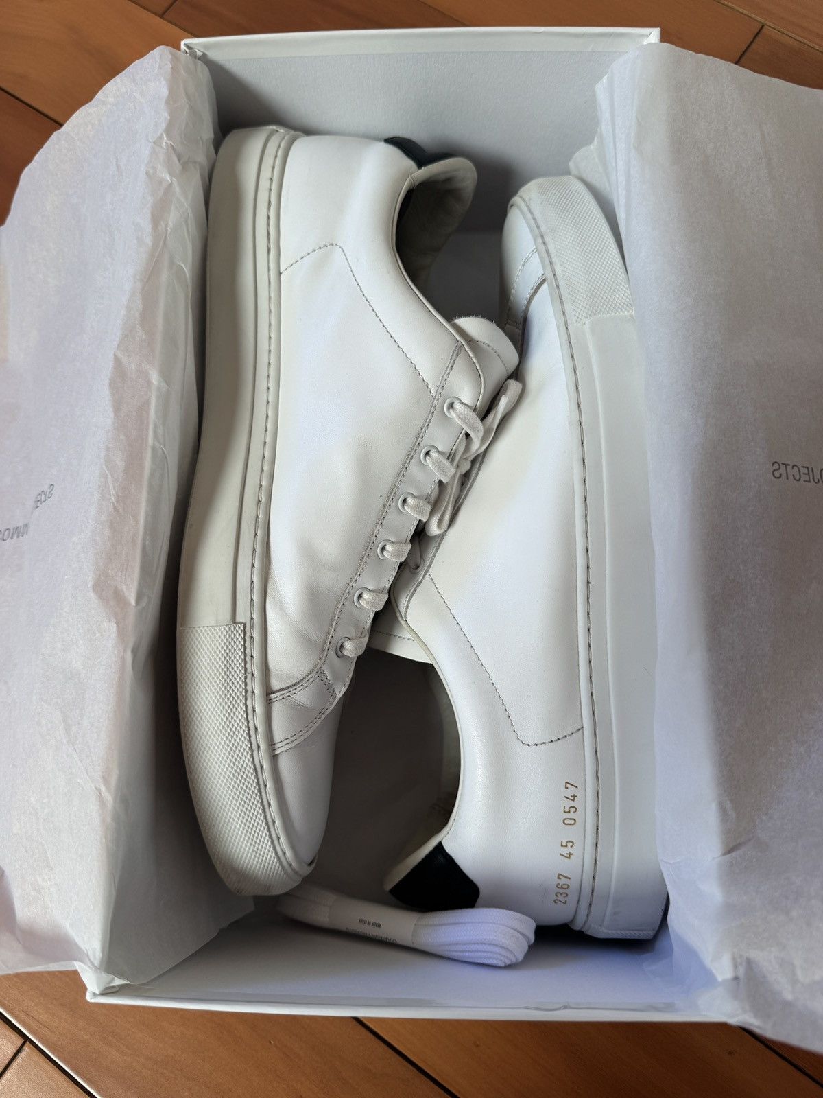Common Projects Retro Low “White Black”