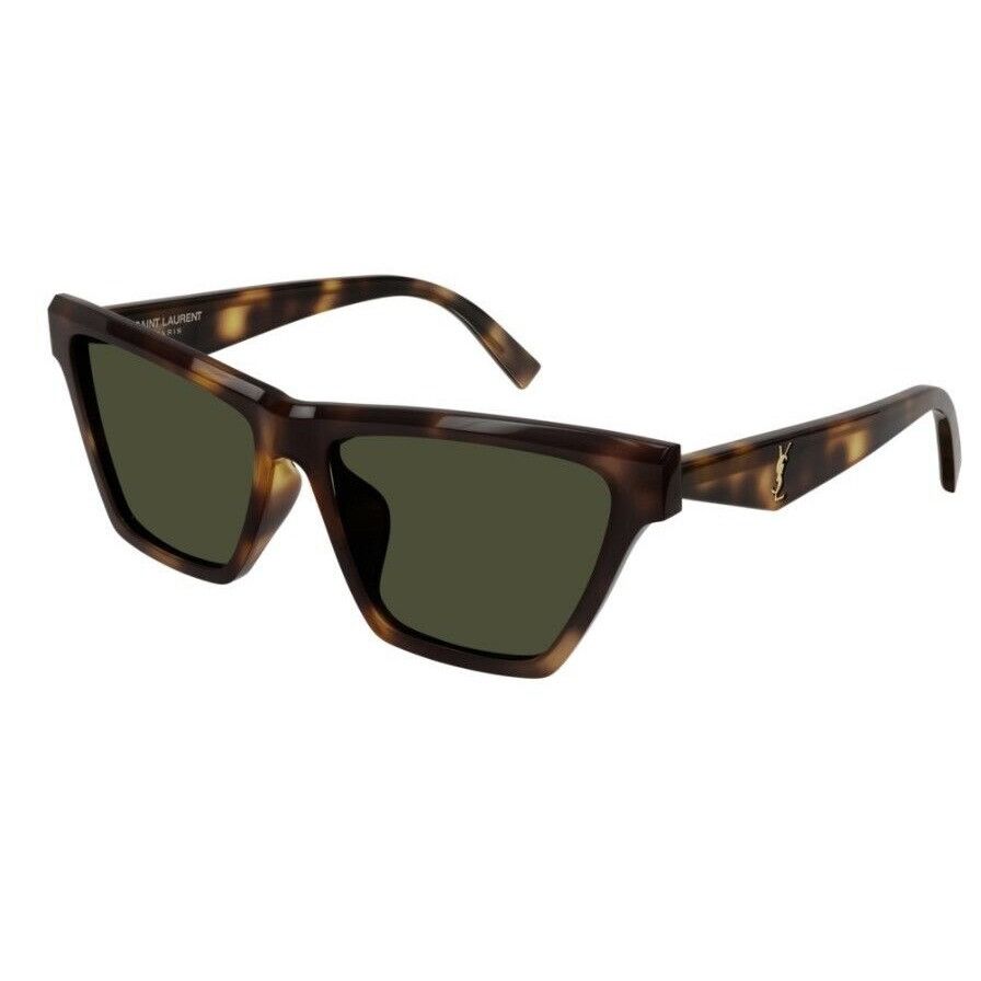 image of YVES Saint Laurent Sl-M103-F-003 57Mm New Sunglasses in Gold, Women's